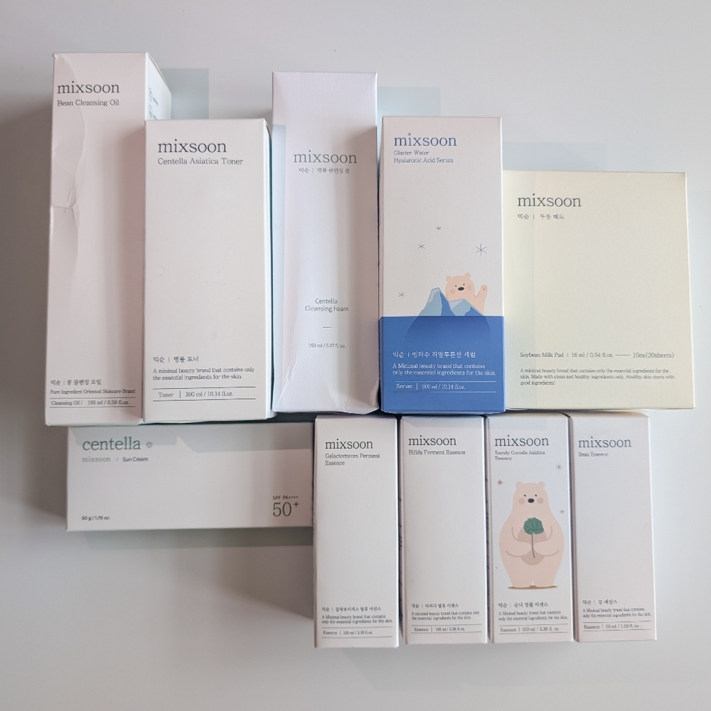 MIXSOON Korean Skincare Set